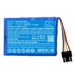Battery for Medical til Baxter Healthcare, Spectrum Infusion Pump Insert Only og andre.
