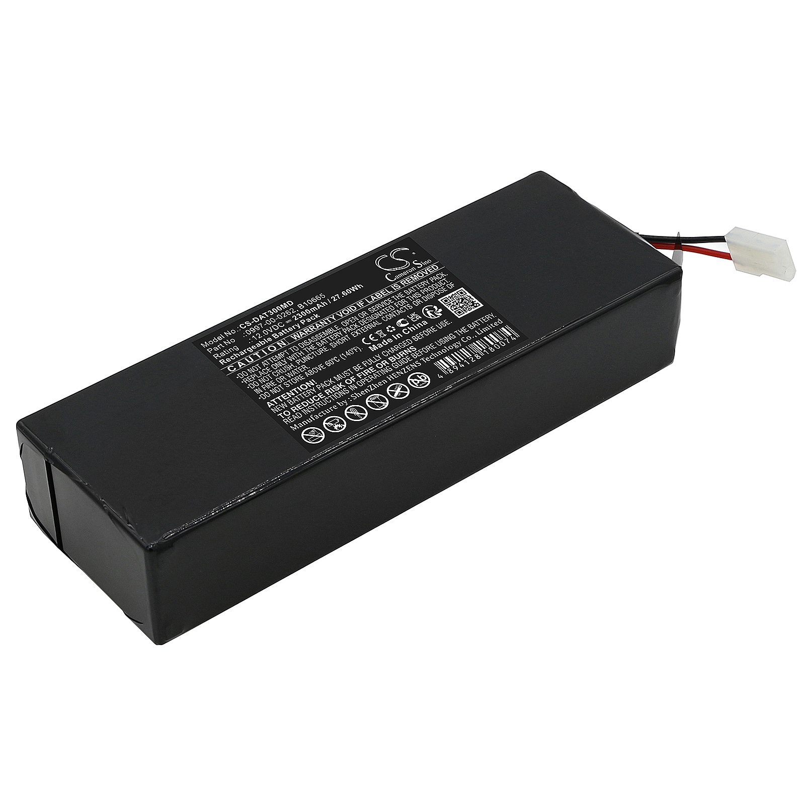 Batteri til medicinsk udstyr til Datascope Accutorr 3 Monitor, Accutorr 4 Monitor osv.