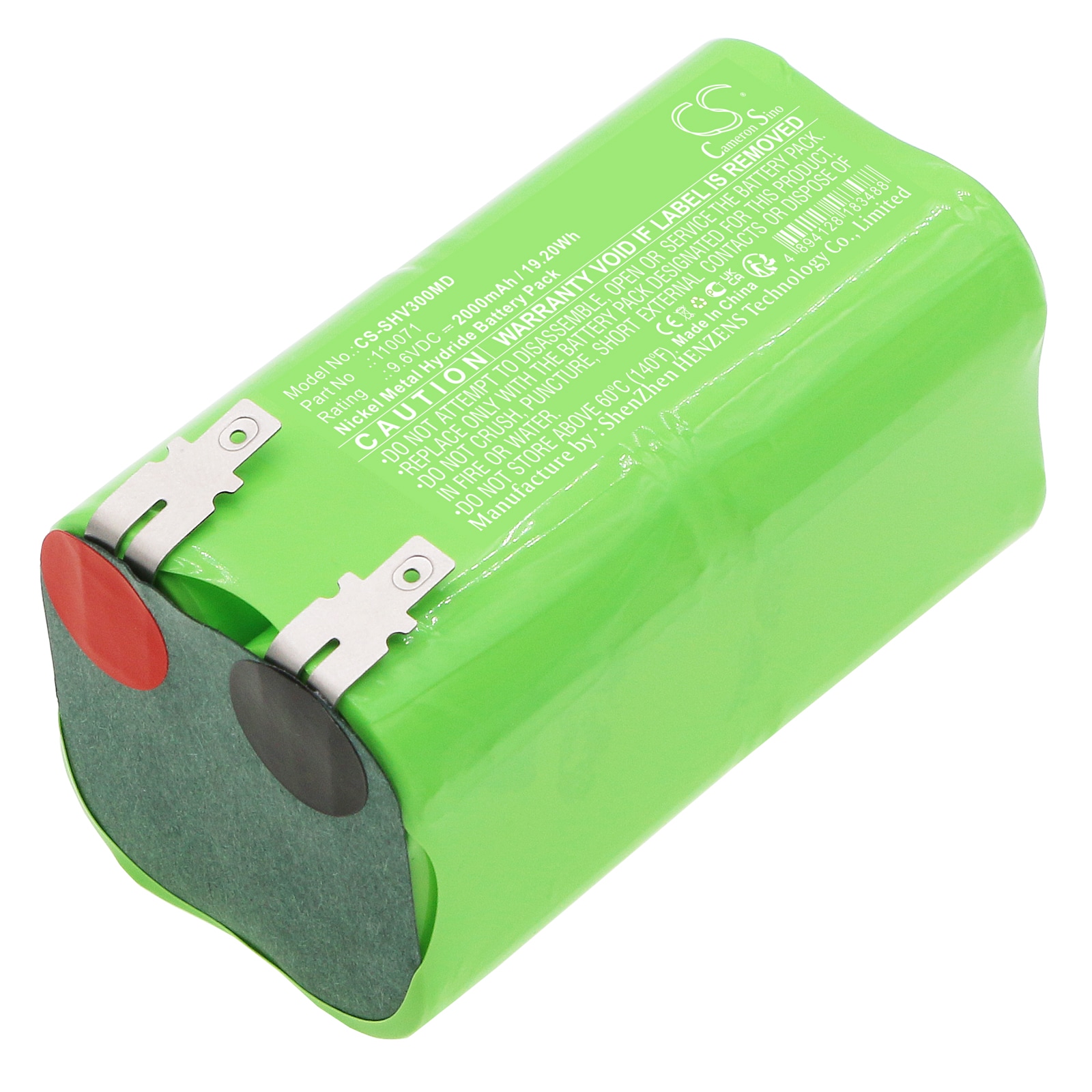 Batteri til medicinsk til Schiller Cardiograph CV3, Cardiograph CV6