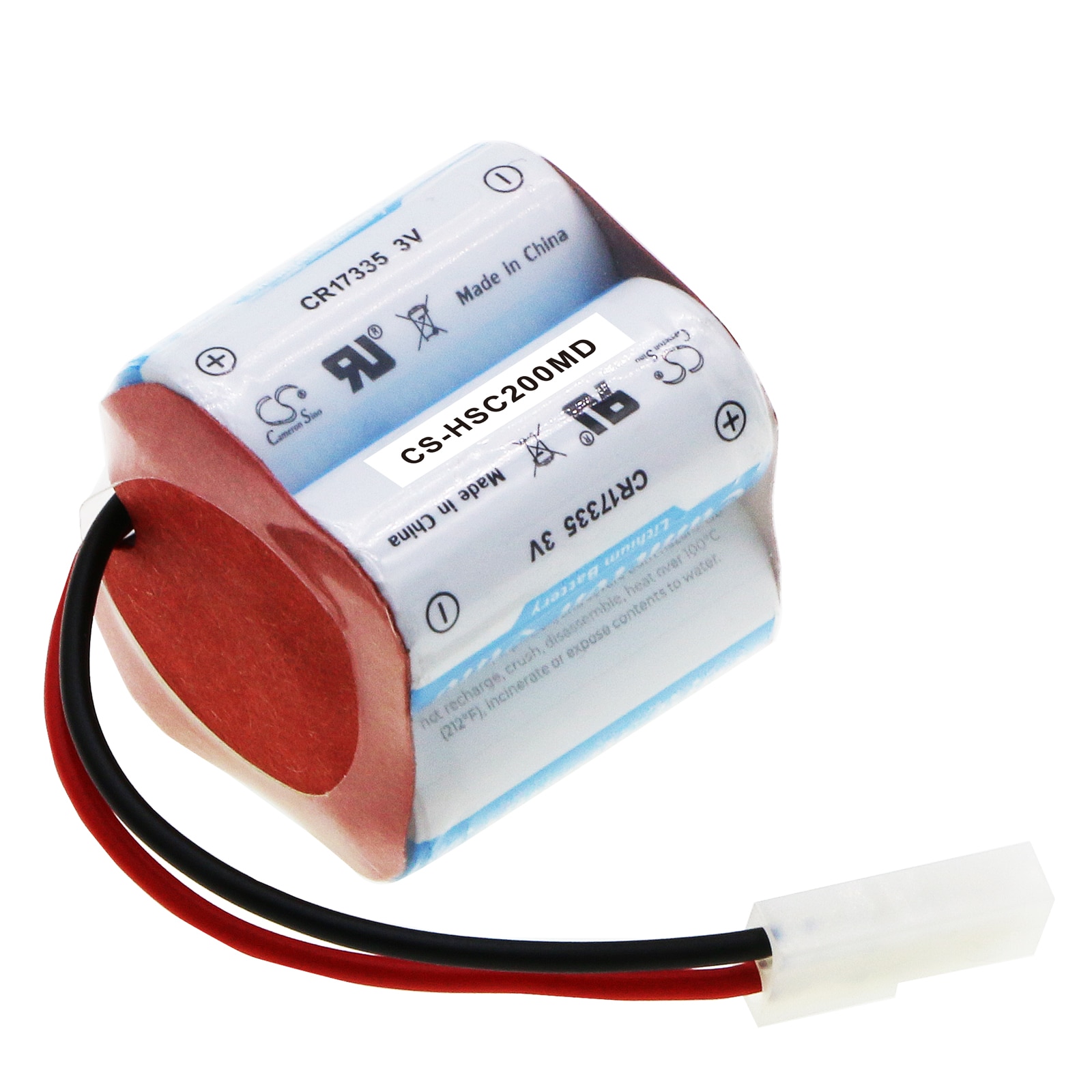 Batteri til medicinsk udstyr til HeartStation Premium Alarmskab, RC2000R, RC2000W osv.