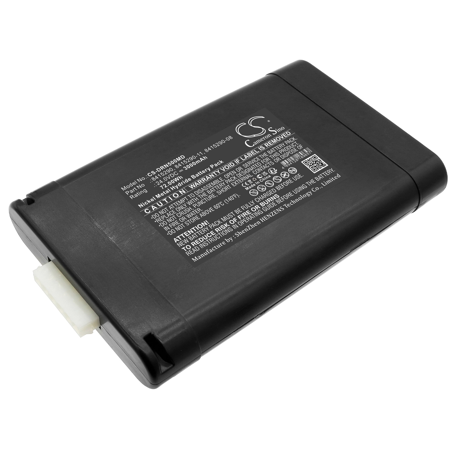 Batteri til medicinsk udstyr til Drager Babylog VN500, Monitor c700, Evita V500 osv.