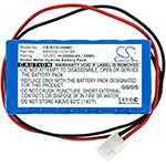 Batteri til medicinsk udstyr til Cardipia 800C, ECG-101A, ECG-300A