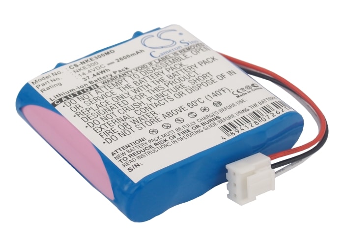 Batteri til medicinsk brug til Nihon Kohden Edan SE-300A, Edan SE-300B