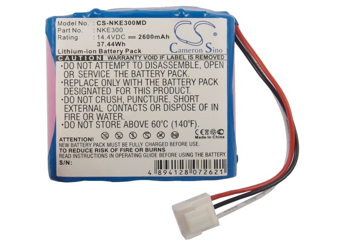 Batteri til medicinsk brug til Nihon Kohden Edan SE-300A, Edan SE-300B