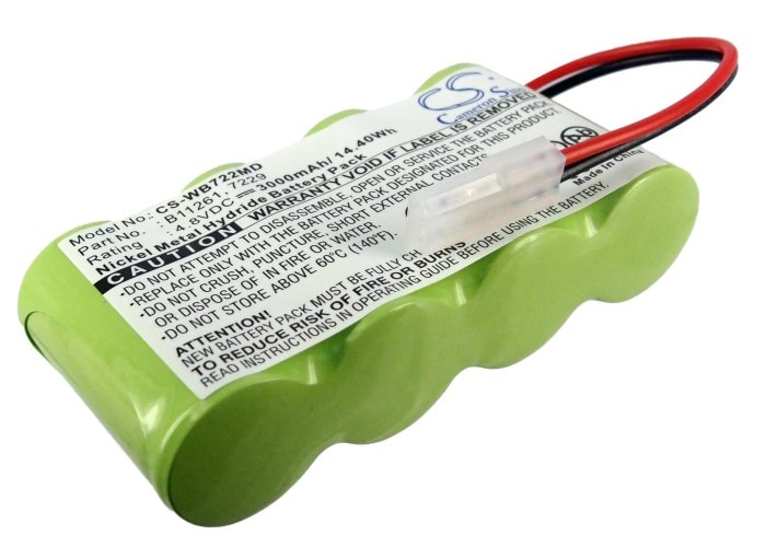 Batteri til medicinsk udstyr til Welch-Allyn 72240, 12000