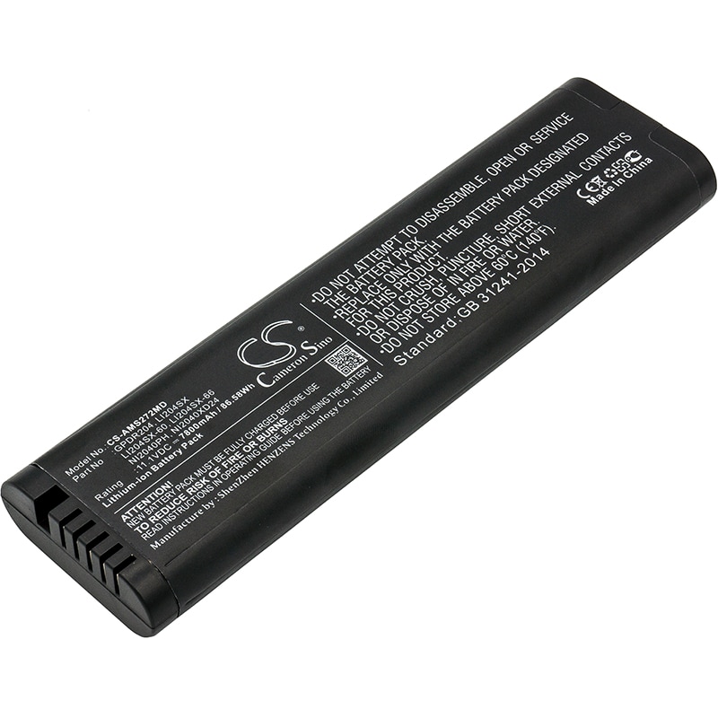 Batteri til medicinsk brug til Anritsu MS2721A, MS272xB, MS2721B osv.