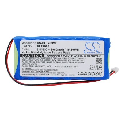 Batteri til medicinsk til Biolat BLT2003, BLT2003 EKG EKG