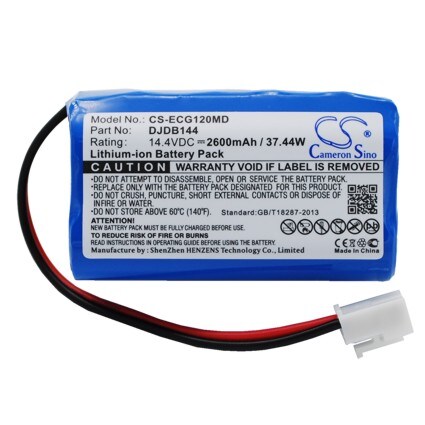 Batteri til medicinsk udstyr til Dongjiang ECG-1220