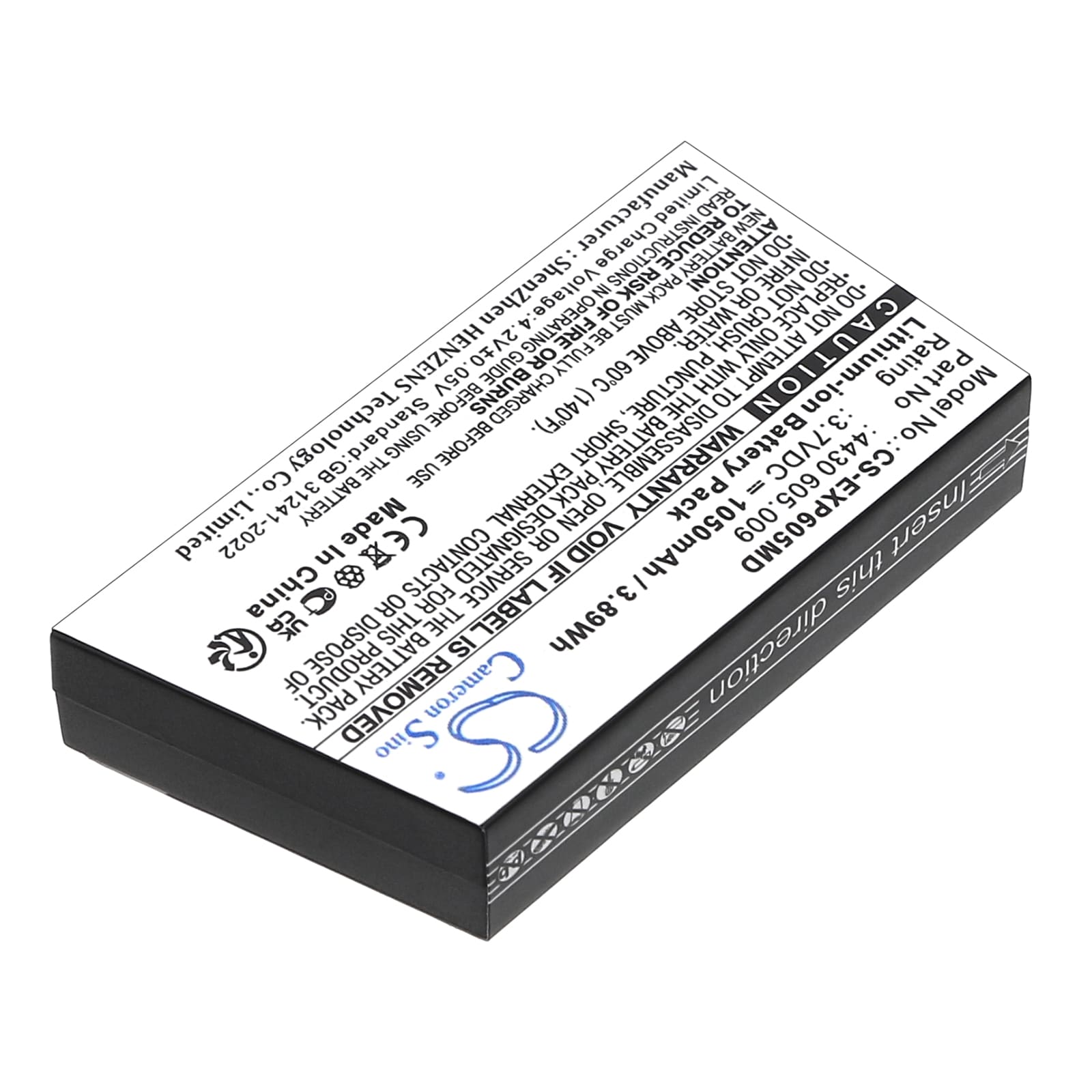 Batteri til medicinsk udstyr til Eppendorf Easypet 3
