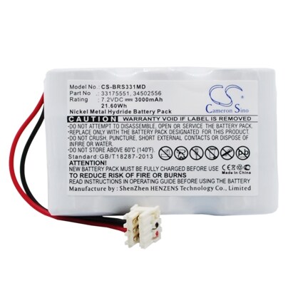 Batteri til medicinsk til Braun Vista Basic, Vista Basic Infusion Pump