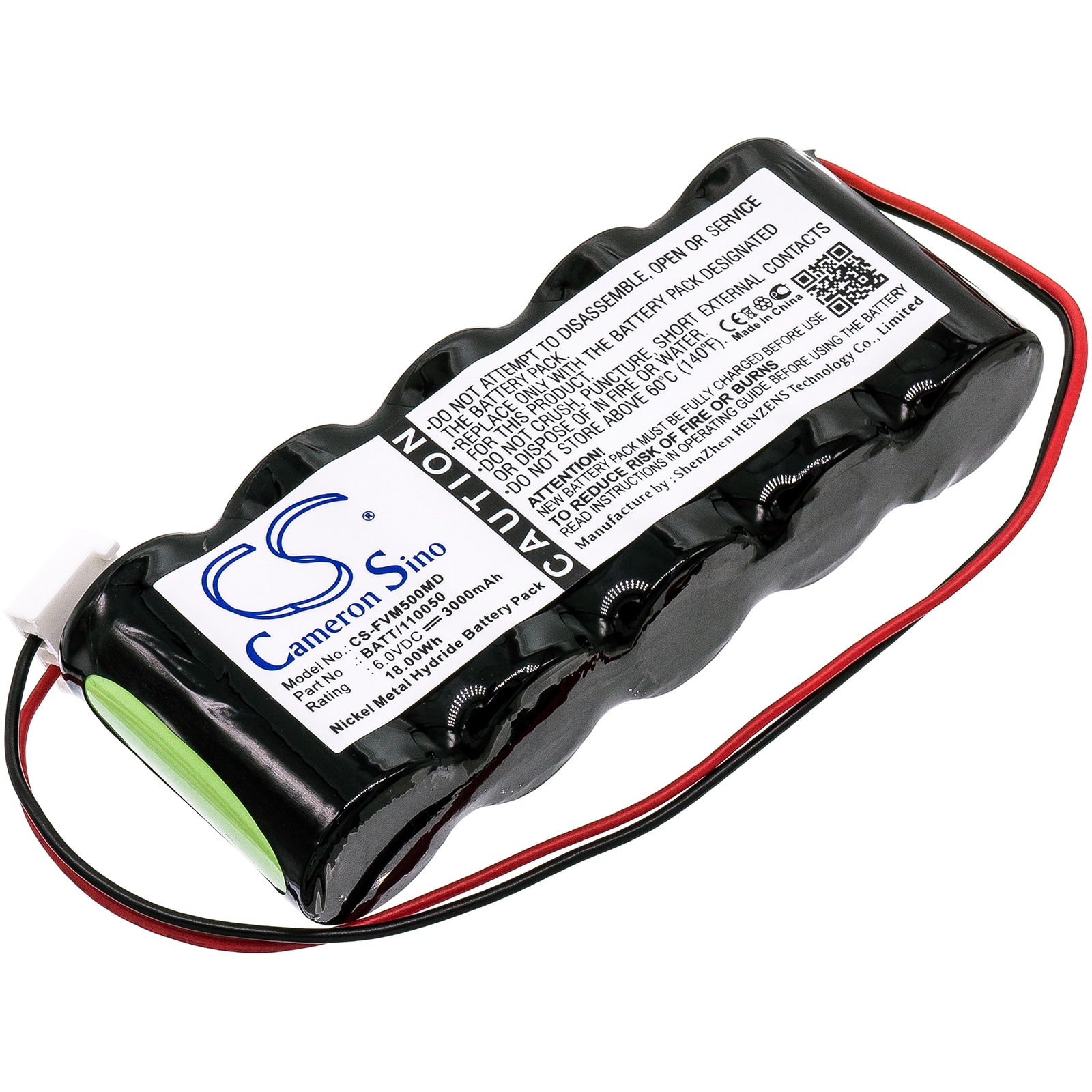Batteri til medicinsk udstyr til Fresenius MCM500, MCM500D
