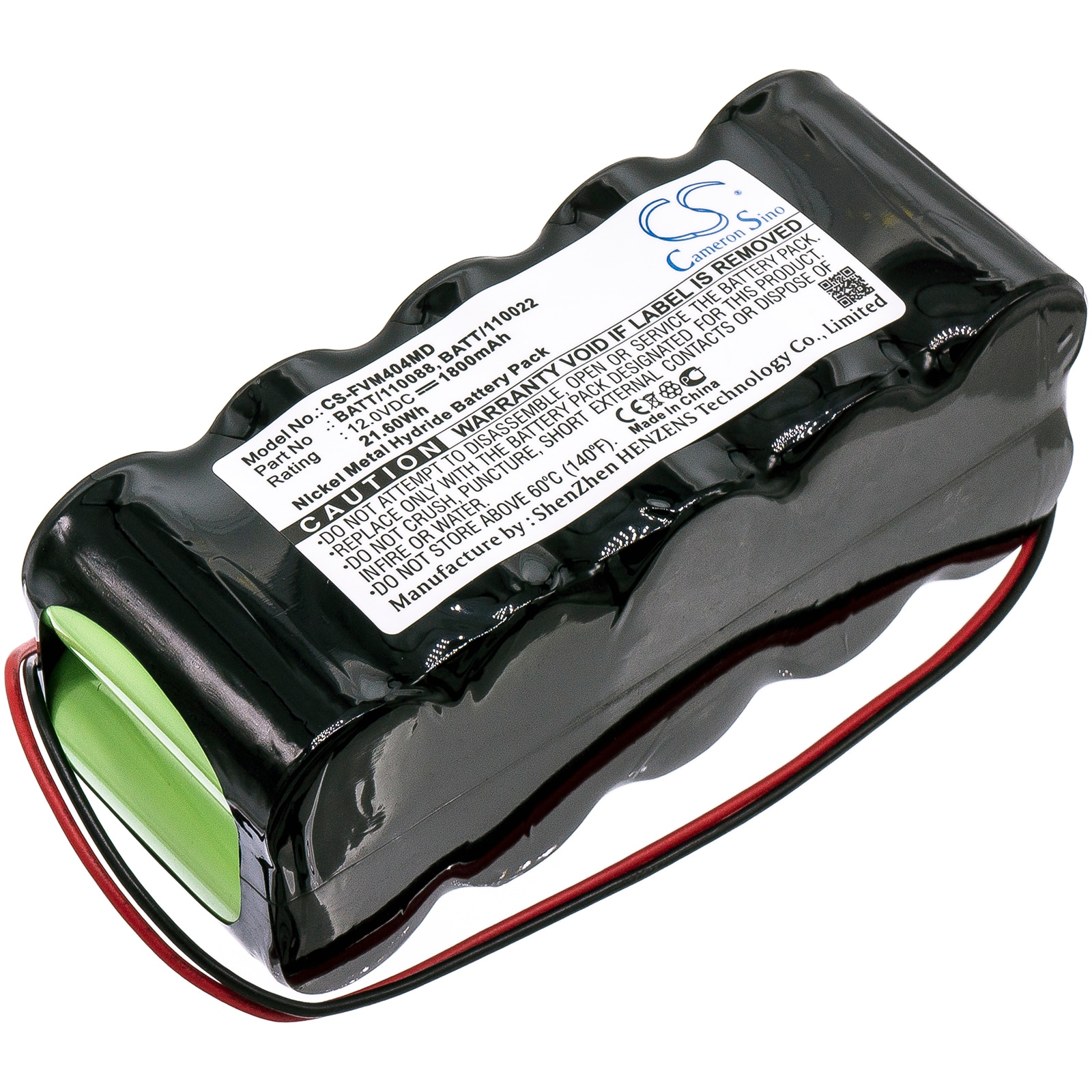 Batteri til medicinsk brug til Fresenius MCM 404, MCM 504, Volumed VP 2000 og andre.
