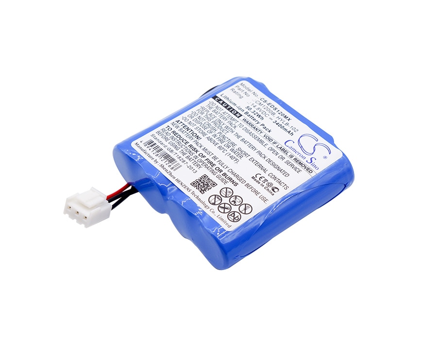 Batteri til medicinsk udstyr til MINDRAY DECG-03A, SE-601A, DECG-03A Elcktro Cardiogram osv.