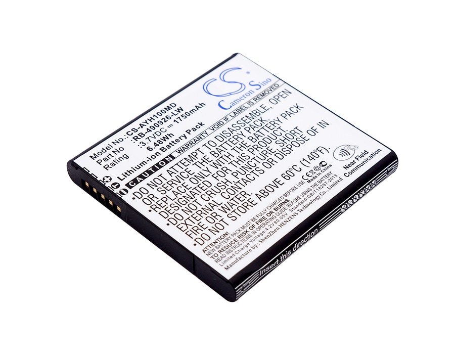 Batteri til medicinsk udstyr til Ascom Myco, Myco SH1 VoWiFi, SH1-ABAA osv.