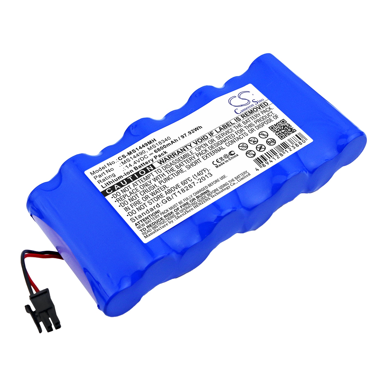 Medicinsk batteri til Critikon-systemerne Dinamap Plus 8710, Dinamap Plus 8720