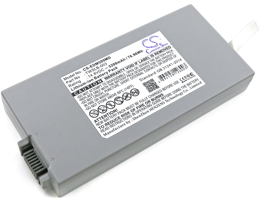 Batteri til medicinsk udstyr til Drager Vista 129, Vista F2, Vista V8 osv.