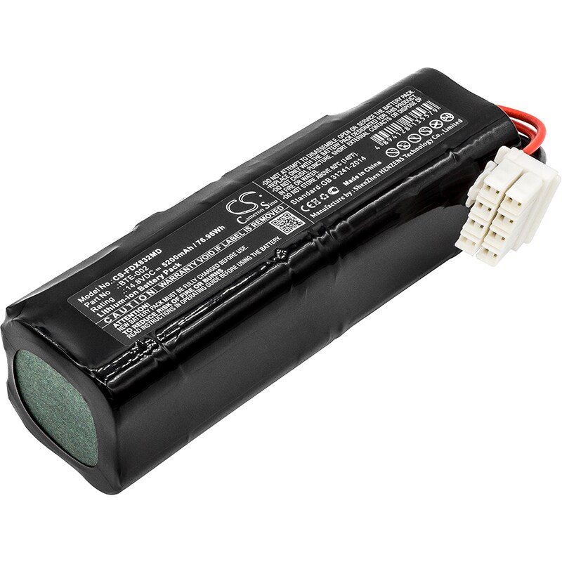 Batteri til medicinsk brug til Fukuda Denshi FX-8322 ECG, Denshi FX-8322R, FX-8322 og andre.