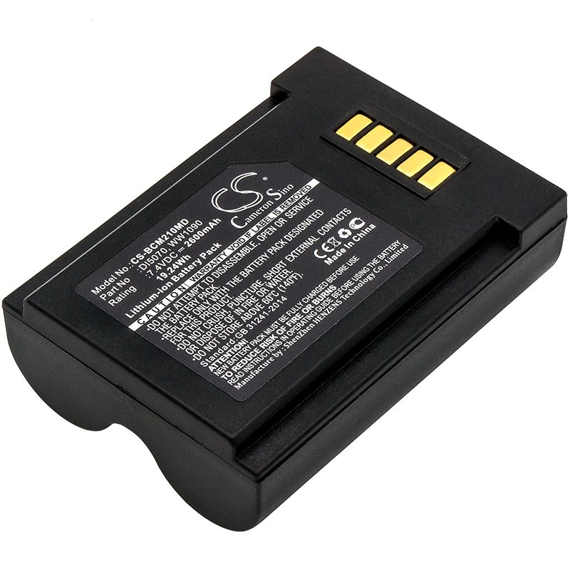 Batteri til medicinsk brug til BCI SpectrO2 pulsoximetre, SpectrO2 10, SpectrO2 20 og andre.