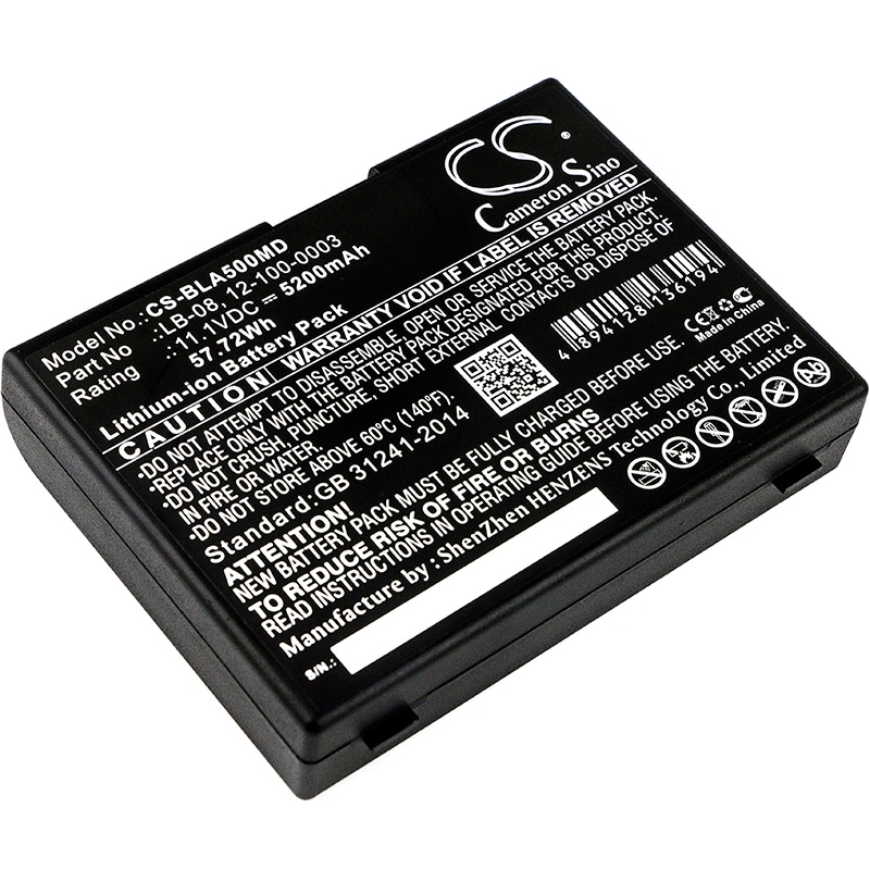 Batteri til medicinsk brug til BIOLIGHT A5, A6, A8 osv.