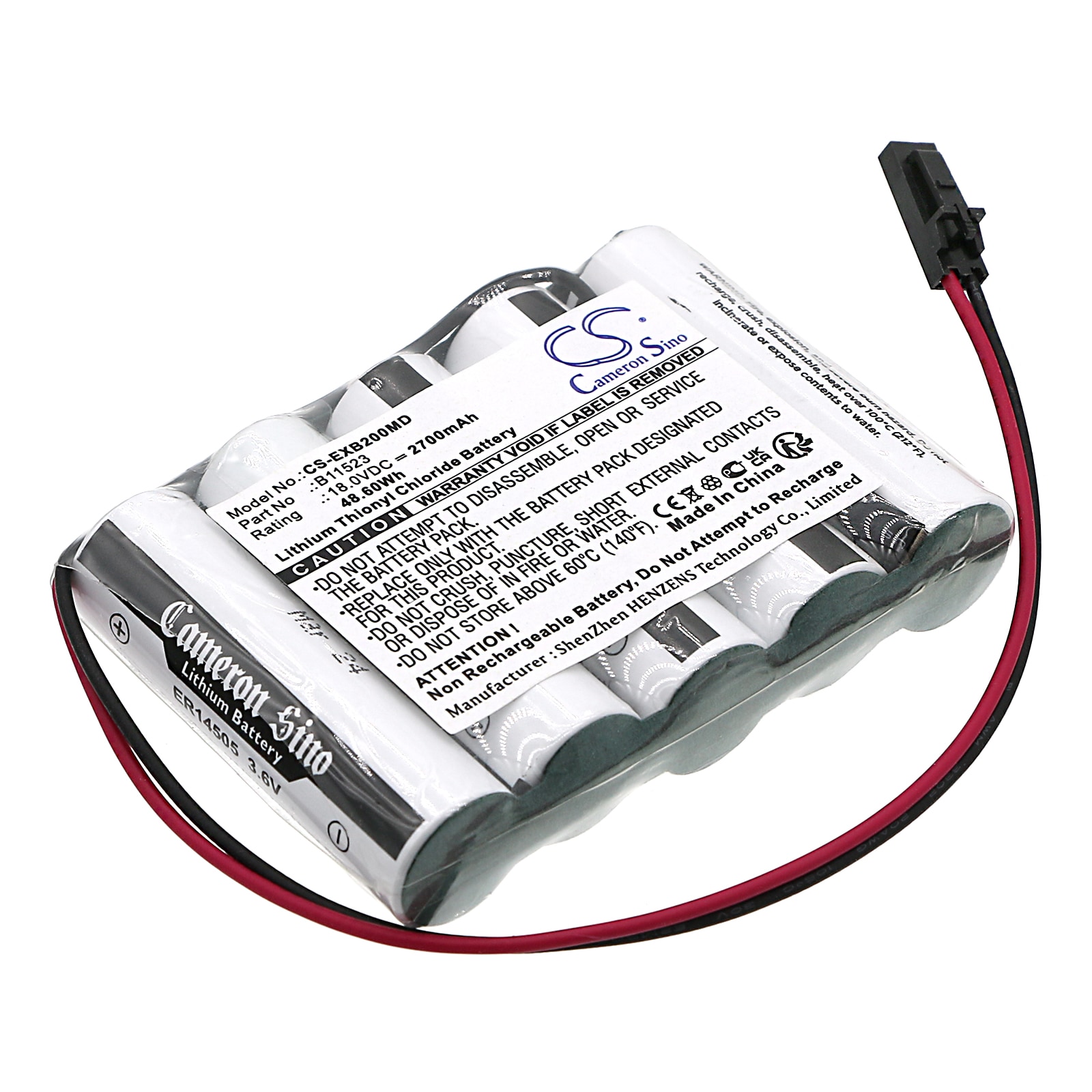 Medicinsk batteri til Exogen 2000+, 4000+, 4000+ knoglehelingssystem