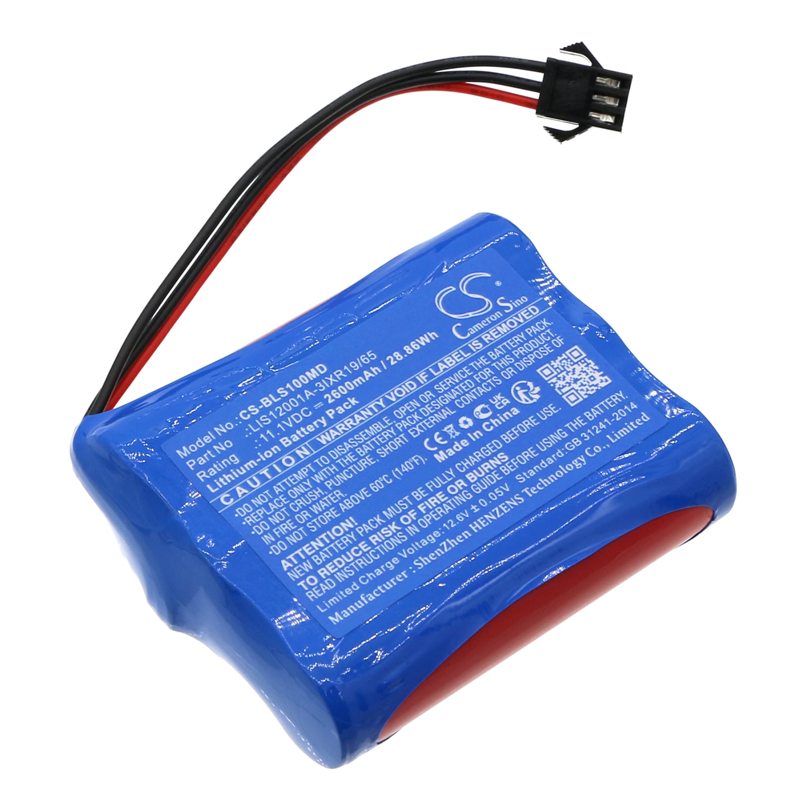 Batteri til medicinsk brug til Biolight M10, S10