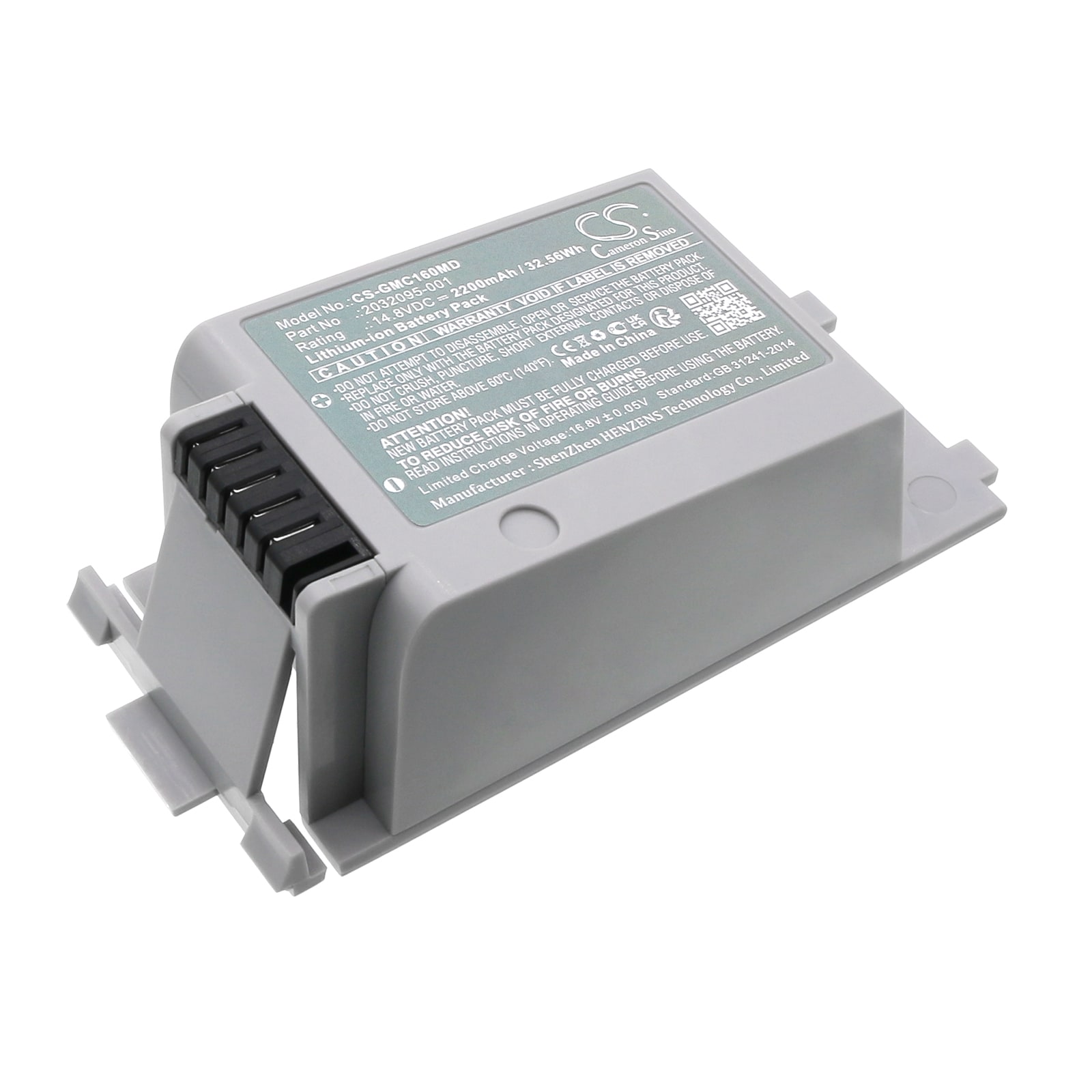 Batteri til medicinsk udstyr til GE Mac 1600, ECG Mac 1600