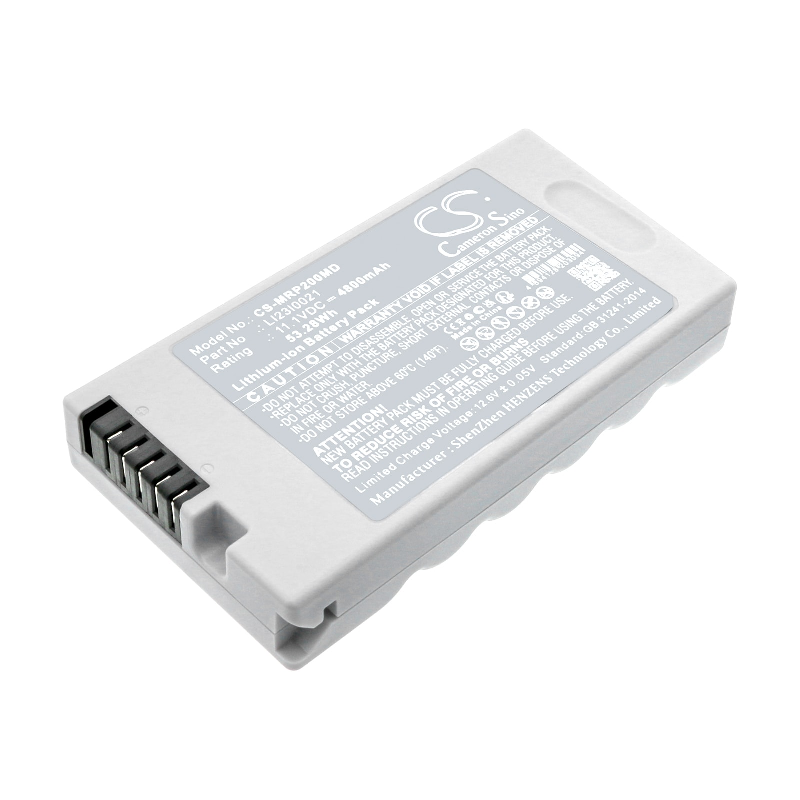 Batteri til medicinsk udstyr til Mindray Ultrasound device DP-10VET, DP-20, DP-30 etc.