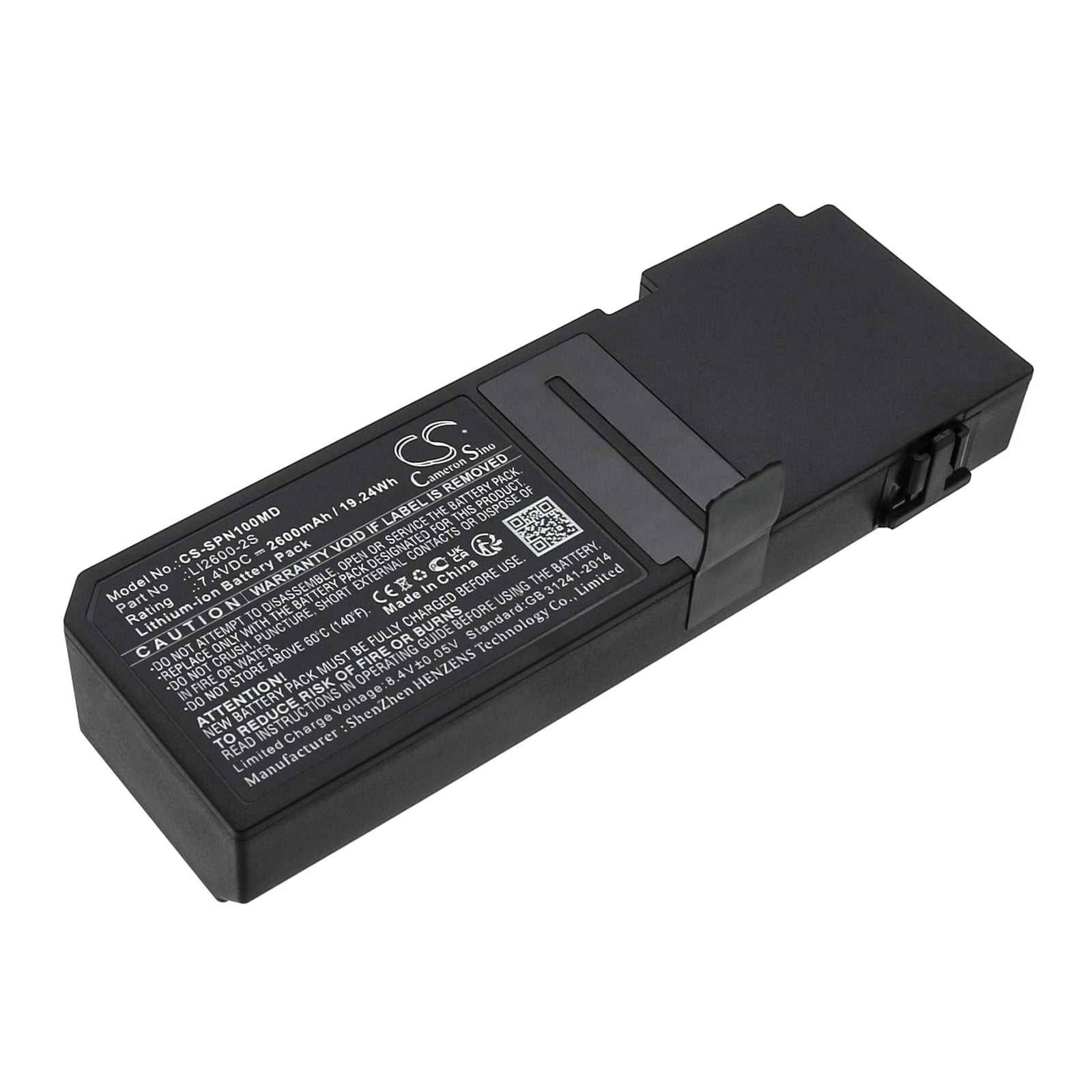 Batteri til medicinsk udstyr til SinoMDT SN-S1, SN-A1, SN-A2T osv.