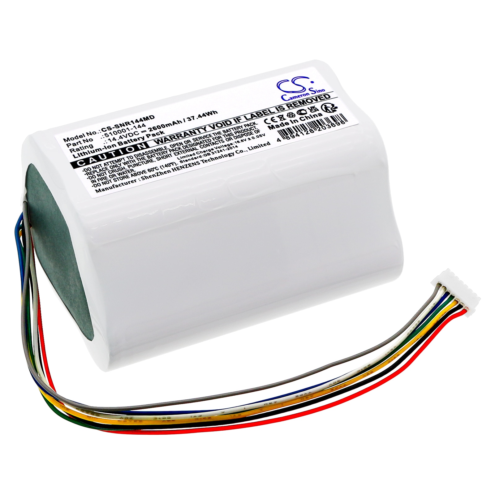 Batteri til medicinsk udstyr til Smith & Nephew Renasys Go