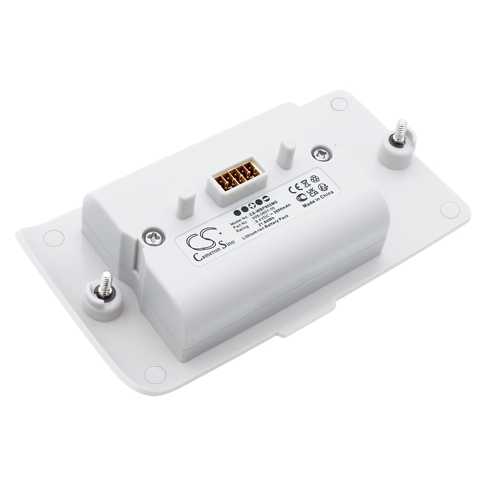Batteri til medicinsk brug til Welch-Allyn Protocol Propaq LT 802LTRN Monitor, 802LTON og andre