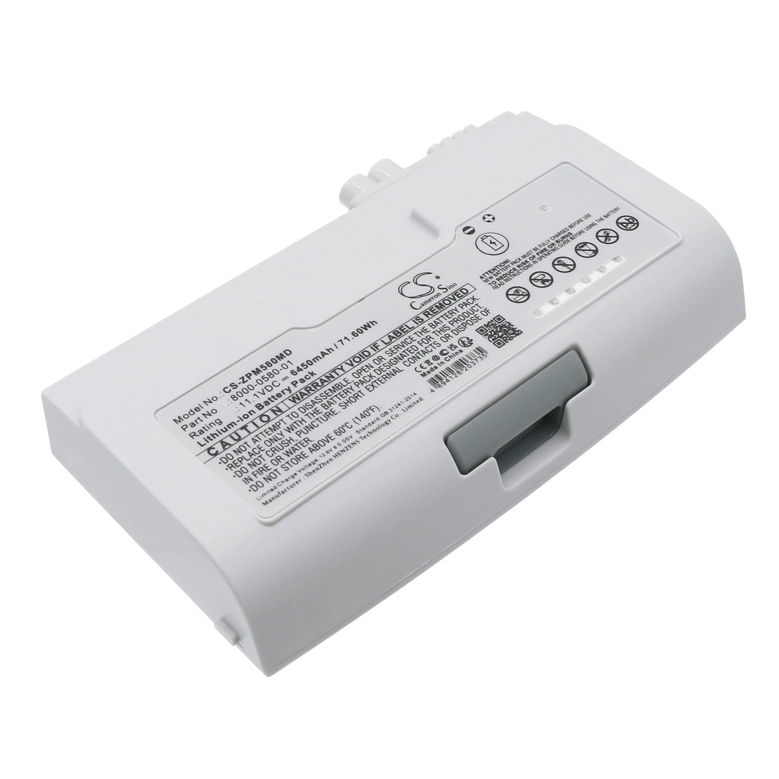 Medicinsk batteri til ZOLL SurePower II, Propaq M, Propaq MD