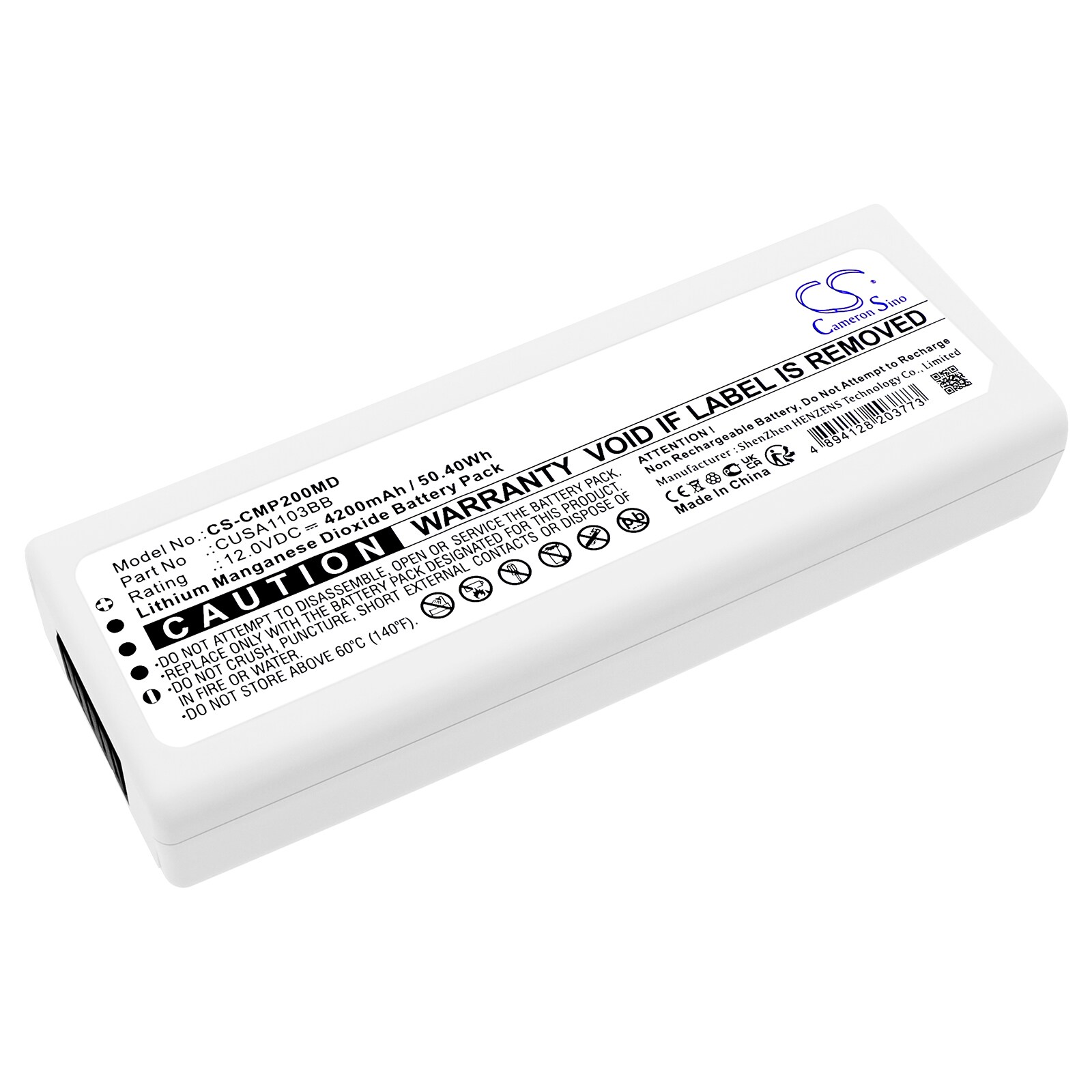 Batteri til Medical til CU Medical i-PAD SP1, i-PAD SP2, CU-SP Series Long og andre.