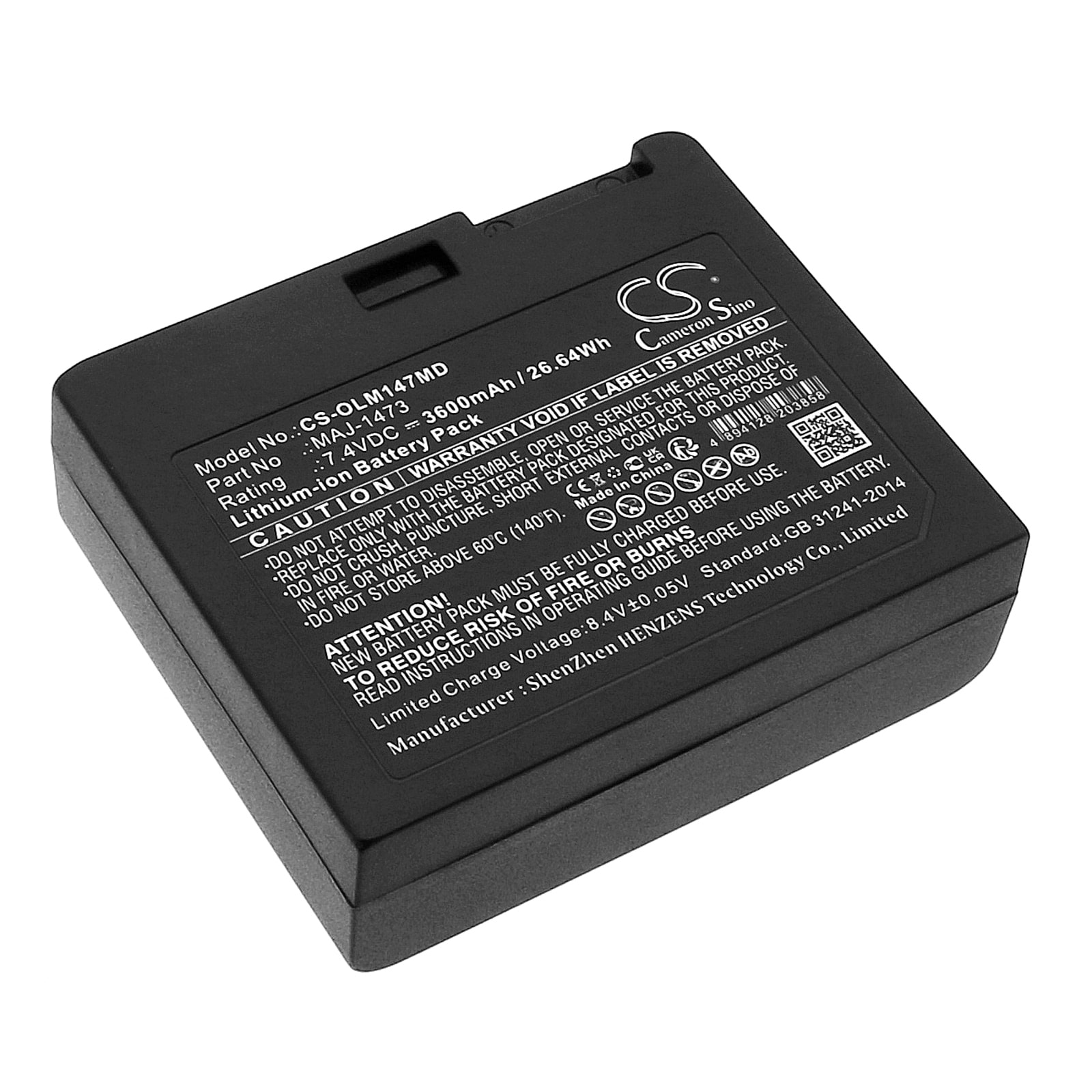 Batteri til medicinsk udstyr til Olympus EndoCapsule RE-1, EndoCapsule VE-1