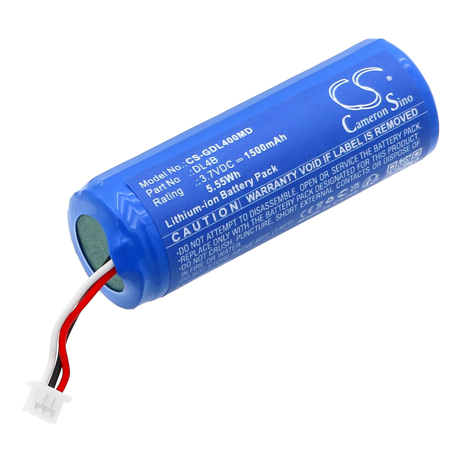 Medicinsk batteri til 3GEN DermLite 4, DermLite DL4W