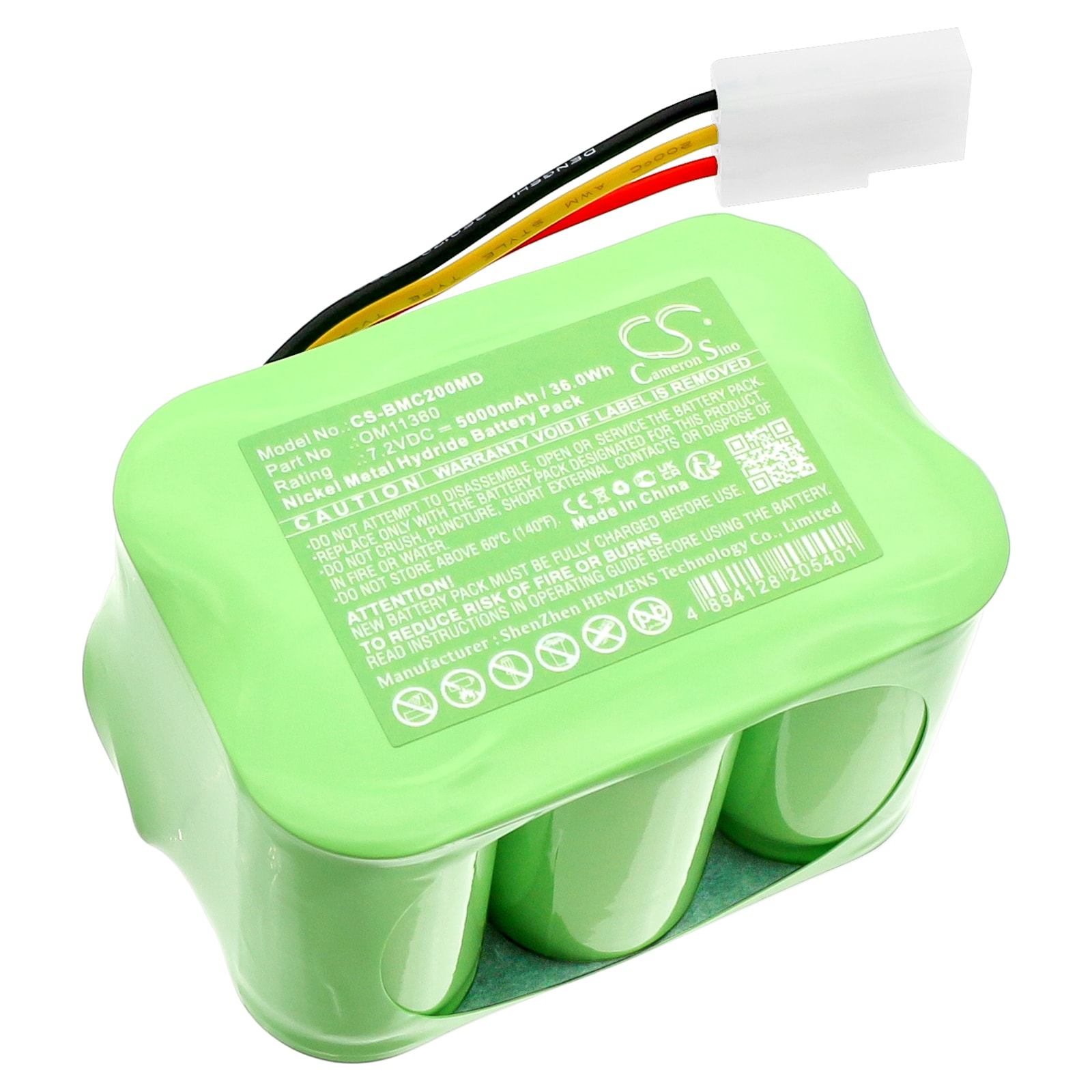 Batteri til medicinsk til biomedicinsk Crossvent 2i+, PRT2268, Crossvent 2i og andre.
