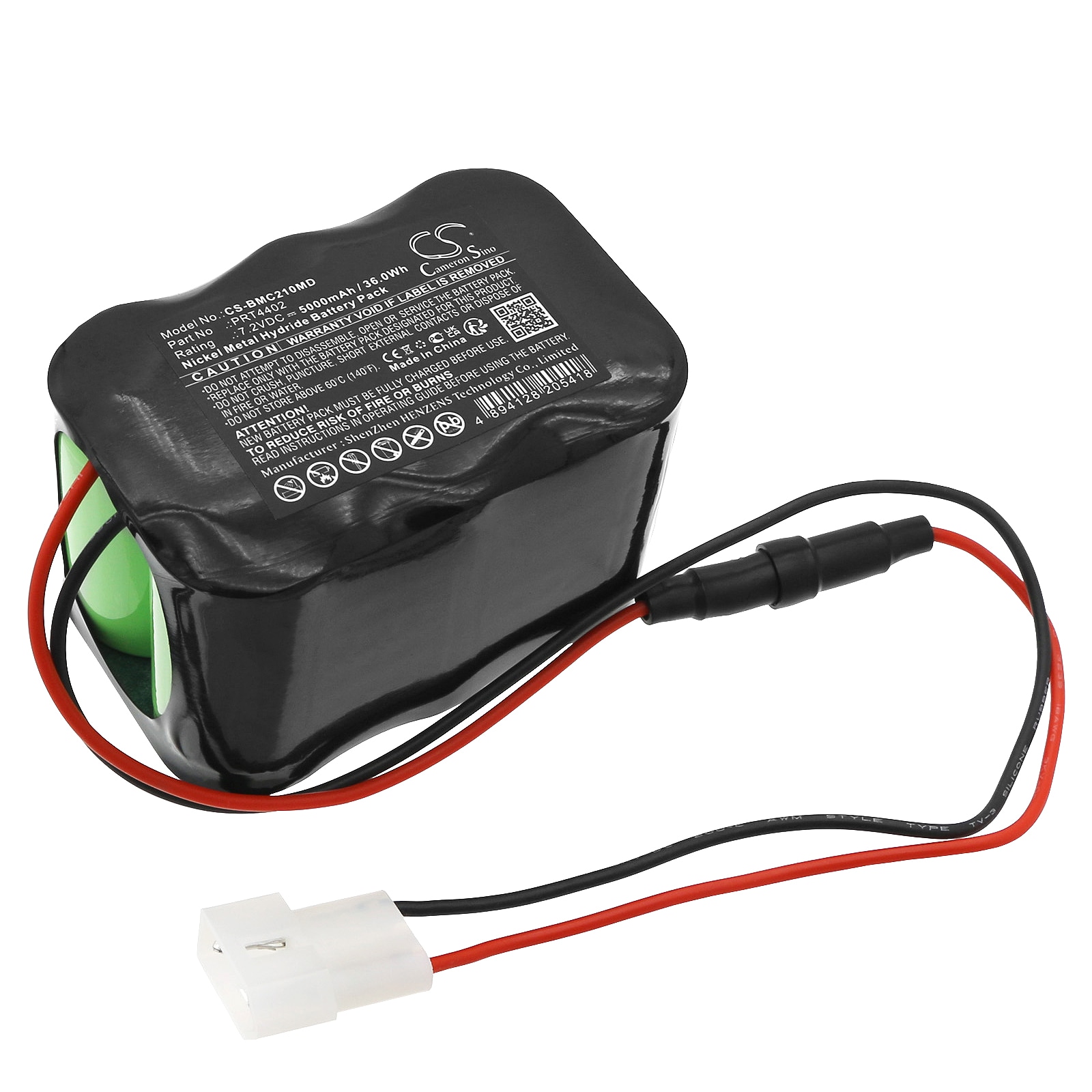 Batteri til medicinsk til biomedicinsk Crossvent4+, PRT4402, Crossvent 3 og andre.