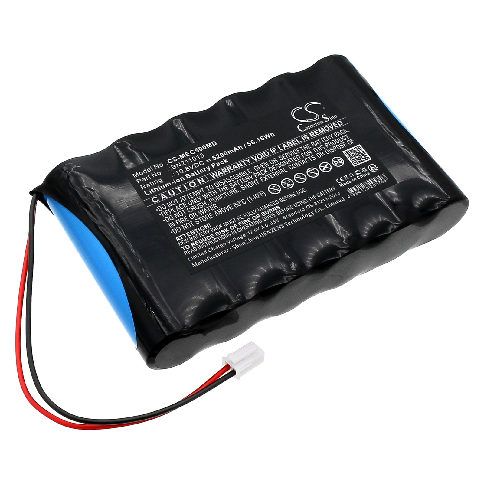 Batteri til medicinsk til medicinsk Econet Compact Type 9, Compact Type 7