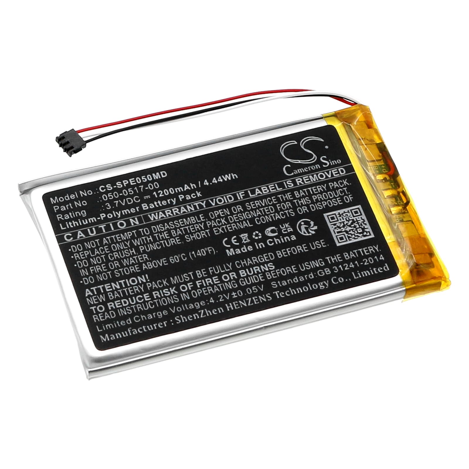Batteri til medicinsk udstyr til Spacelabs EVO 4, EVO