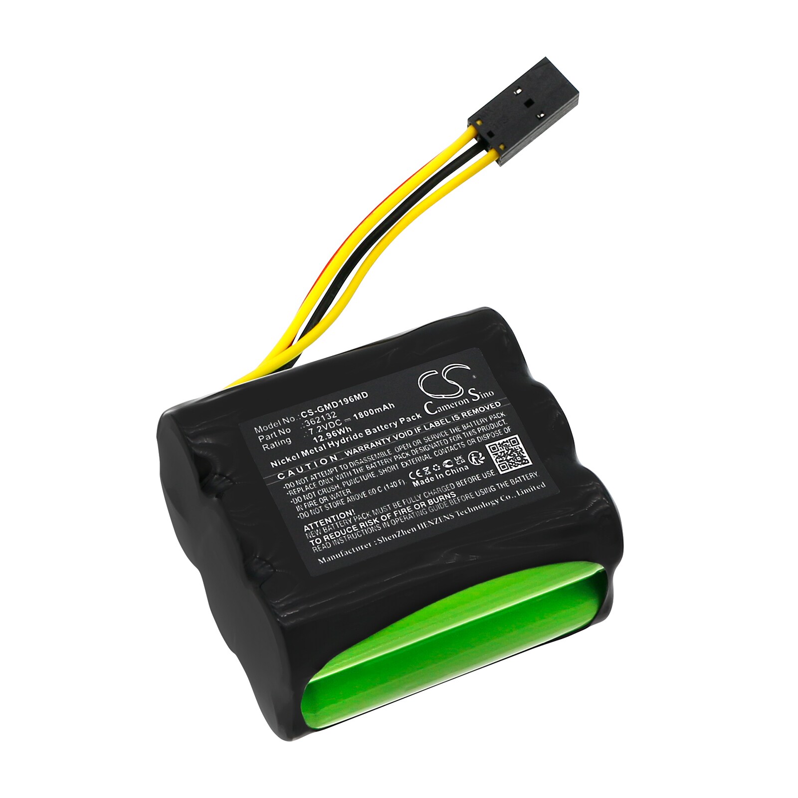 Batteri til medicinsk brug til GretagMacbeth Densitometer D196, Densitometer D19C