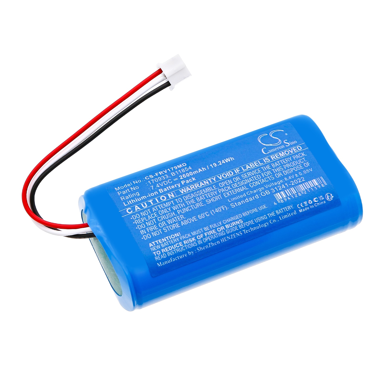 Batteri til medicinsk brug til Fresenius Agilia SP MC, Agilia SP MC WiFi og andre.