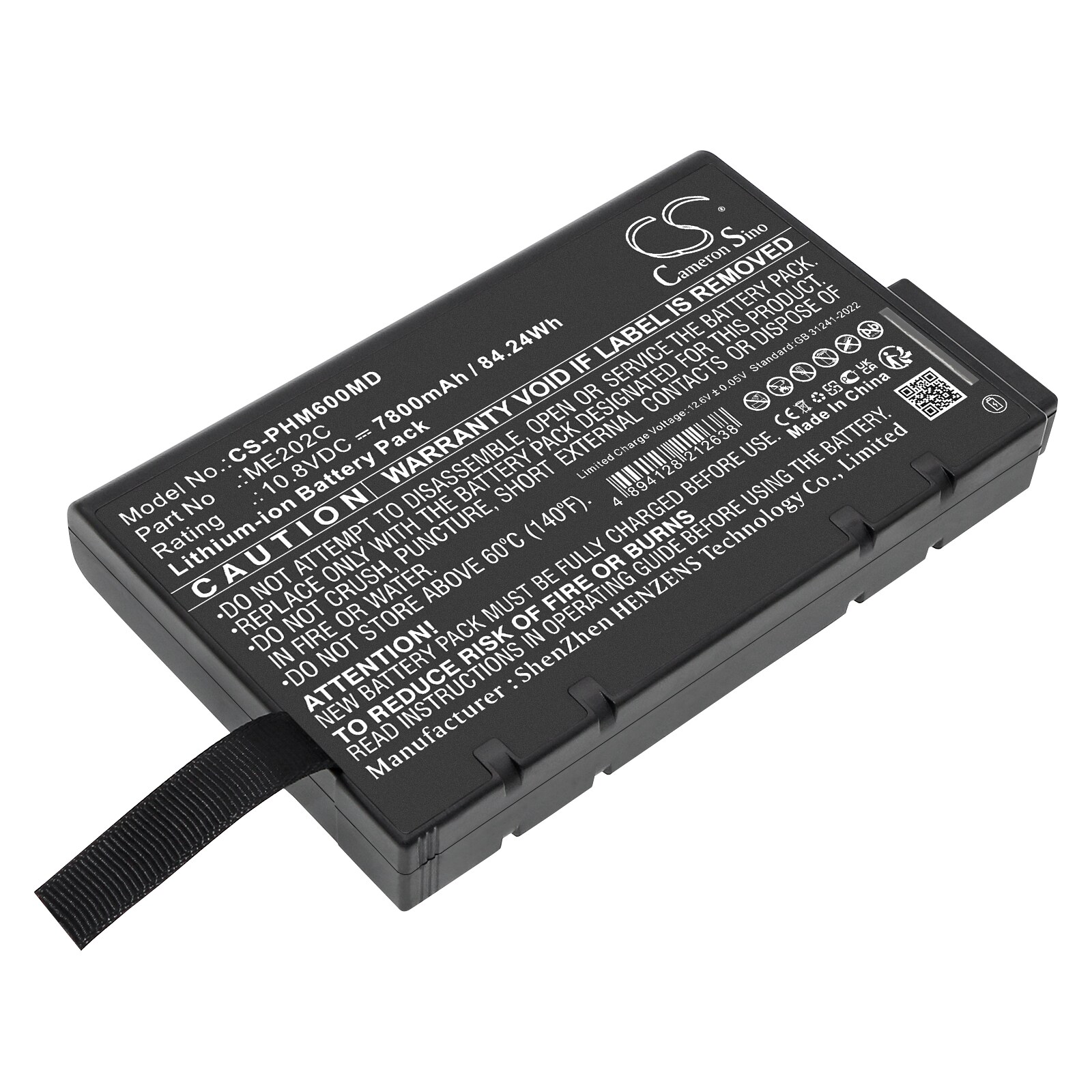 Batteri til medicinsk udstyr til Philips Suresign ( 863283）, Suresigns V24E, Suresigns VM3 og andre.