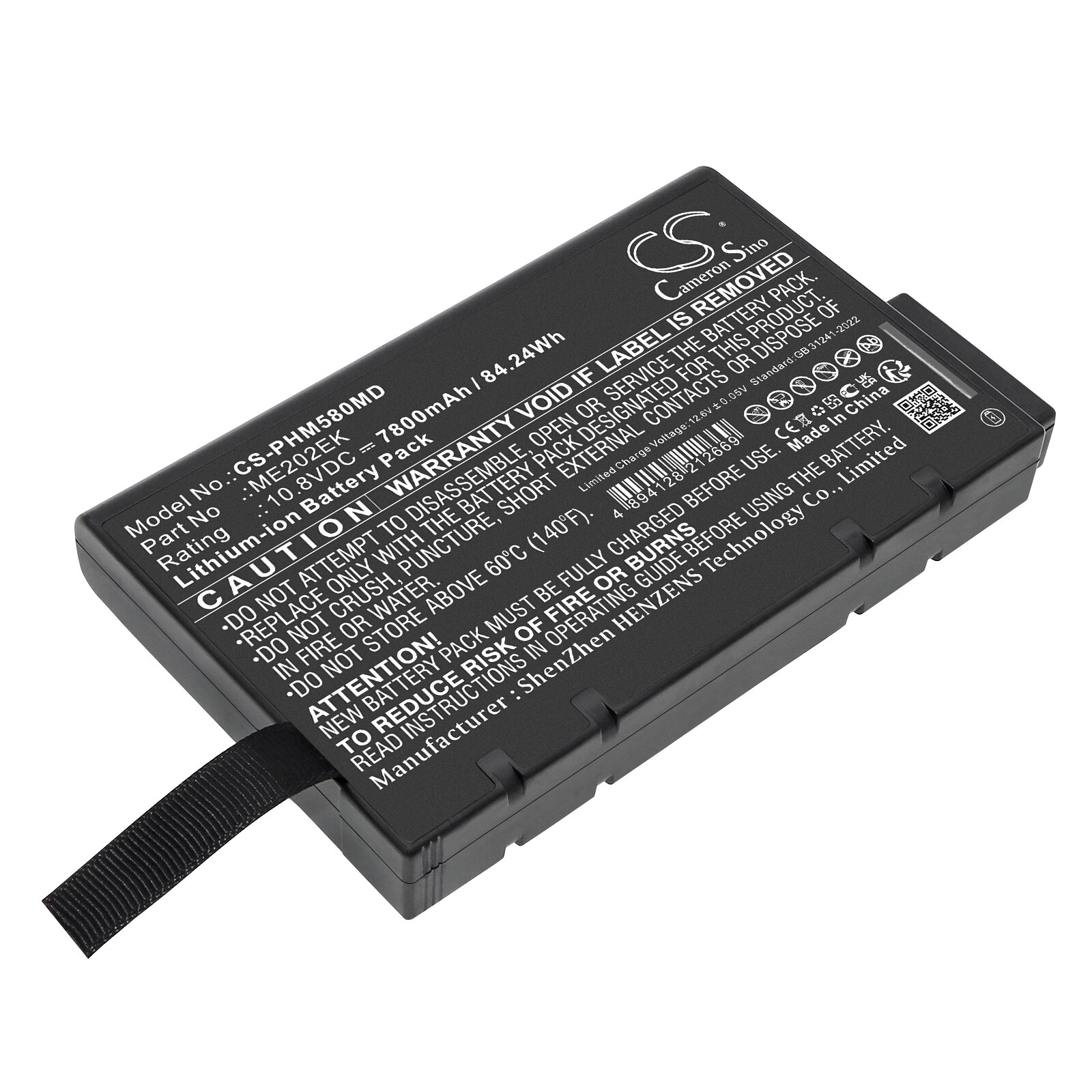 Batteri til medicinsk udstyr til Philips Goldway G50, Goldway G60, Goldway G60E