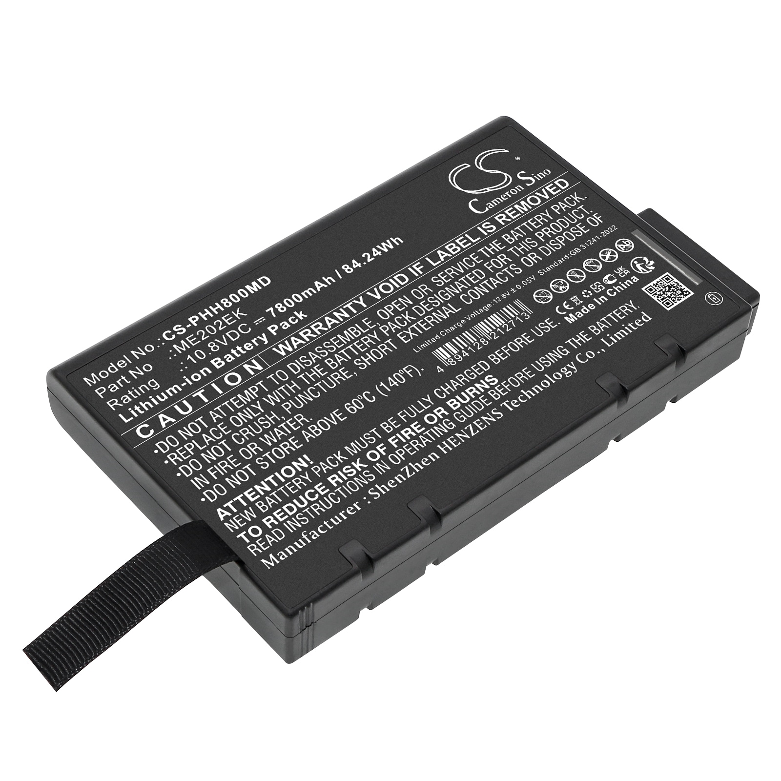 Batteri til medicinsk udstyr til Philips Goldway P80E
