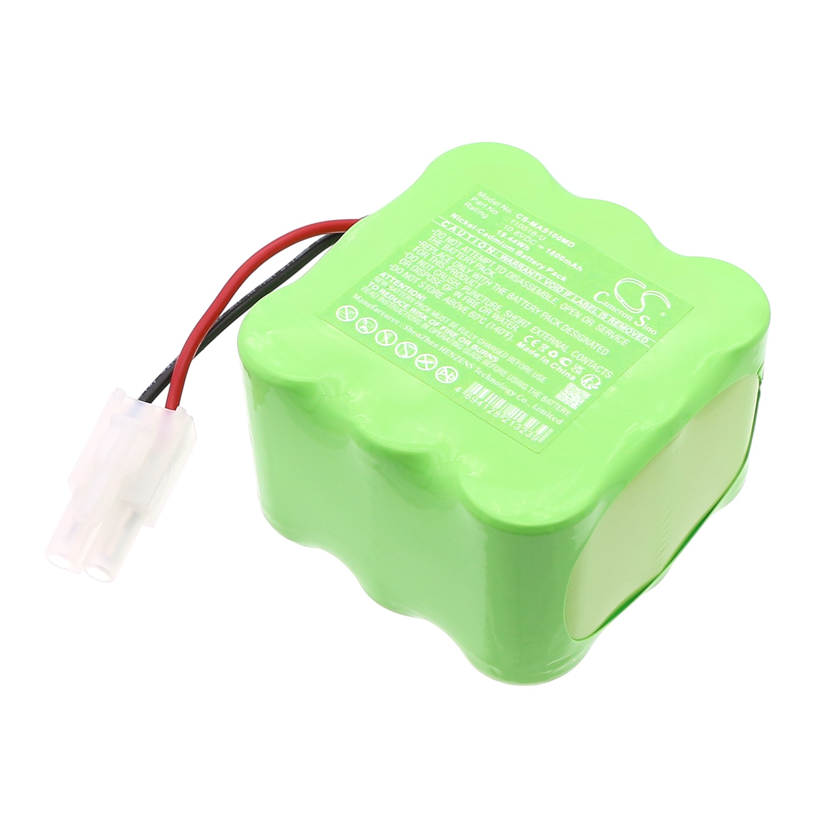 Batteri til medicinsk udstyr til Merck Millipore Air Sampler MAS-100, MAS-AC-6009