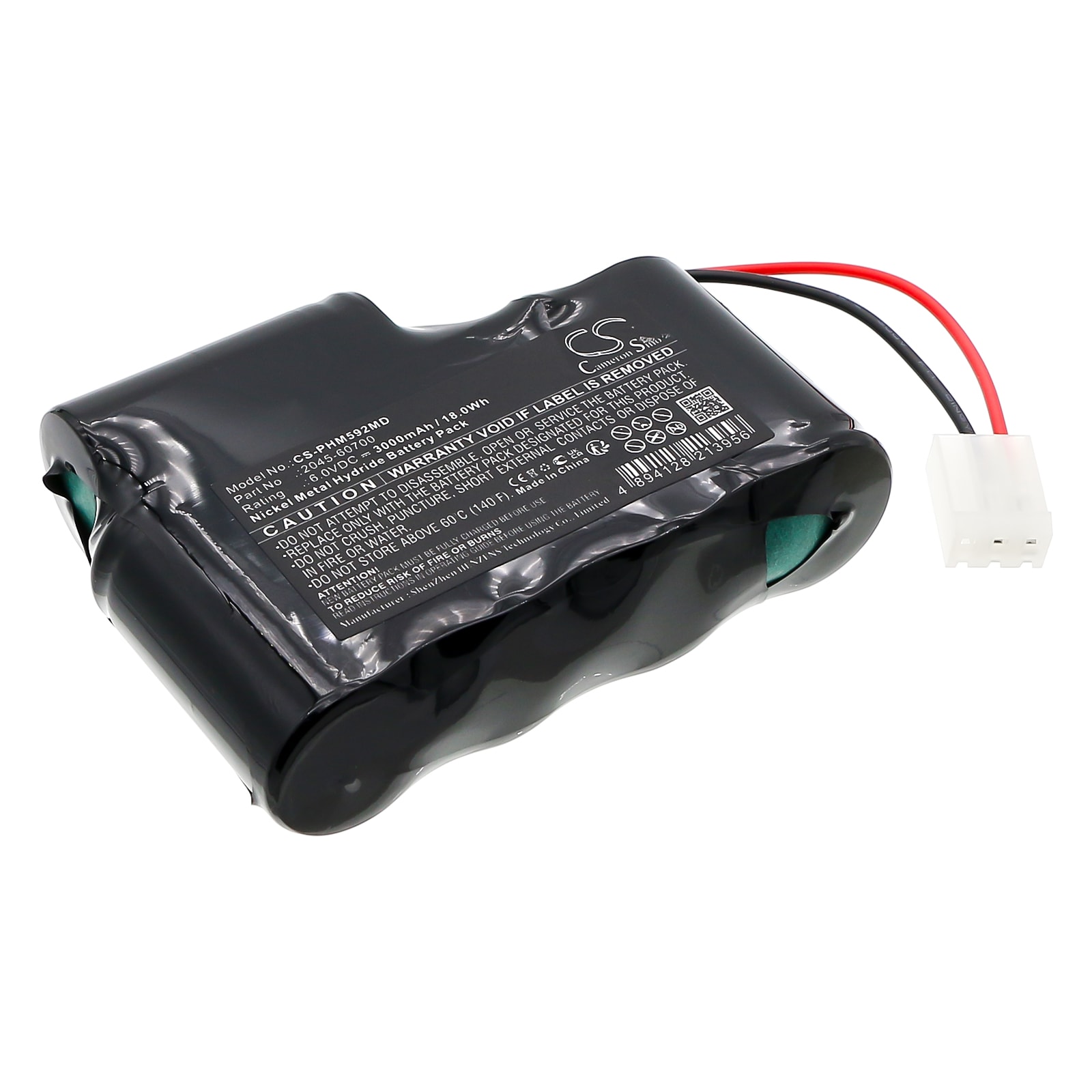 Batteri til medicinsk til Philips 2040A Mida System, Phillips 2040A