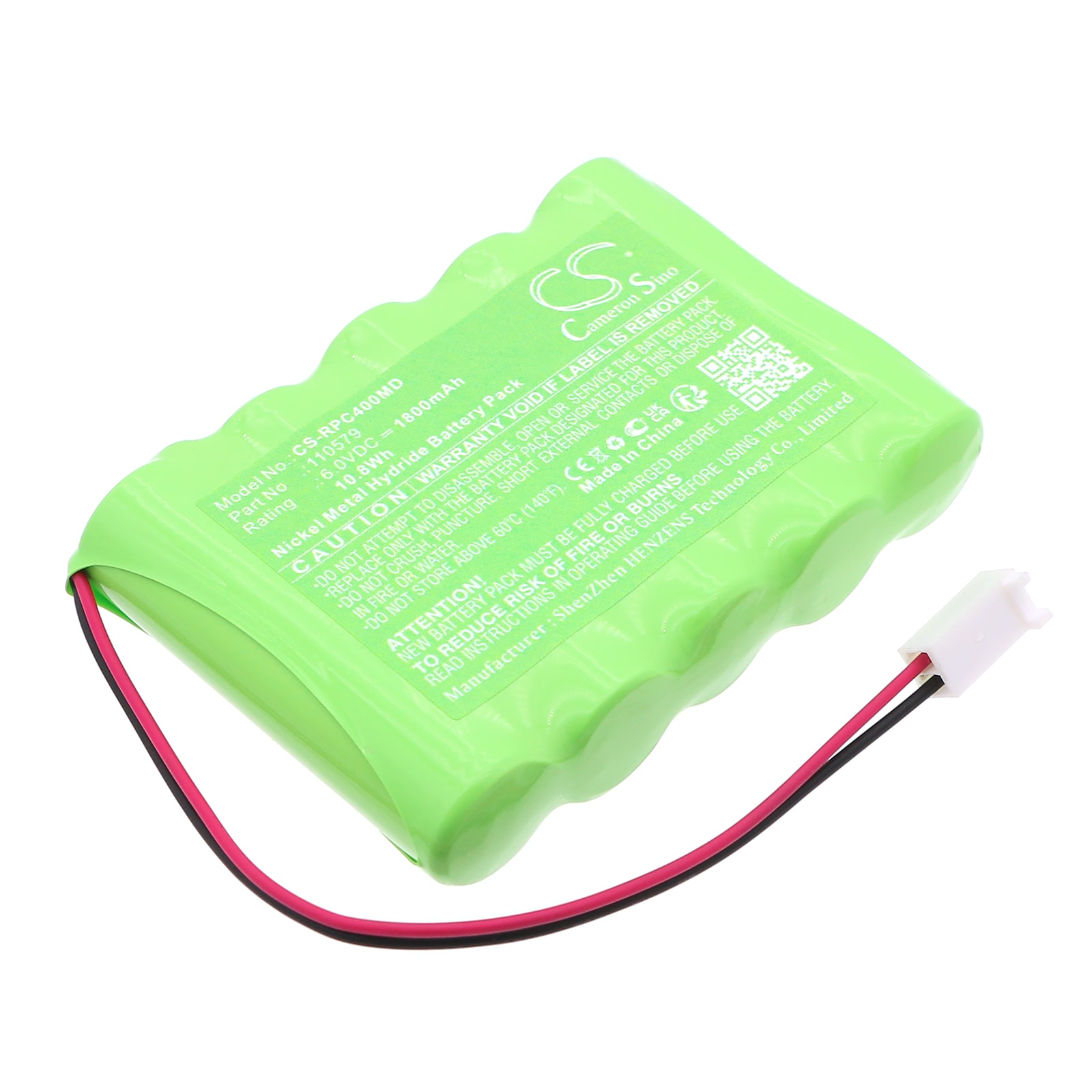 Batteri til Medical til Respironics 60 monitor, Caradyne Criterion 40 osv.
