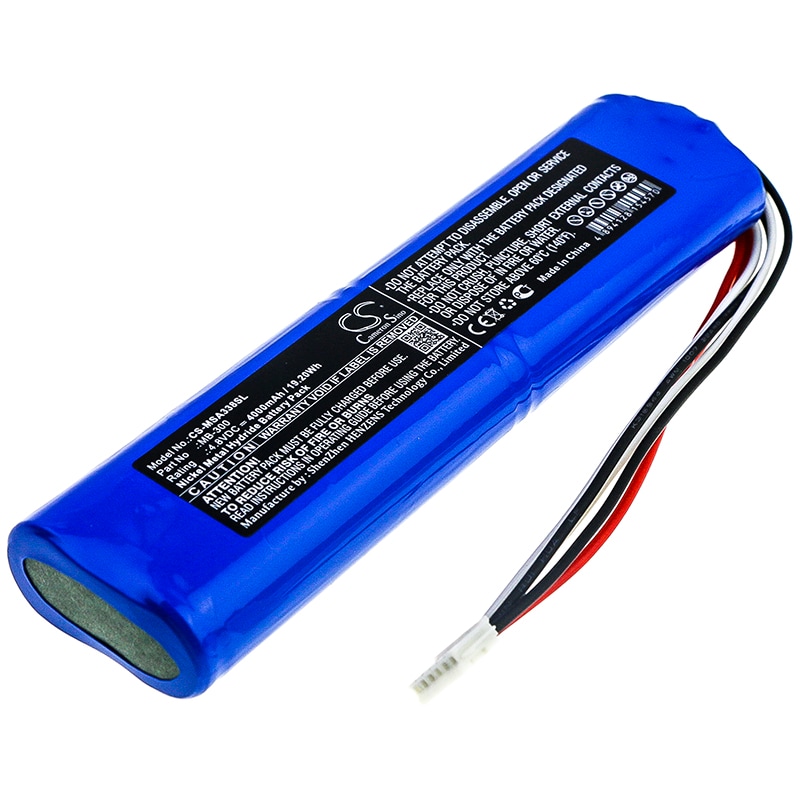 Batteri til test, undersøgelse, udstyr til Micronix MSA338, MSA358
