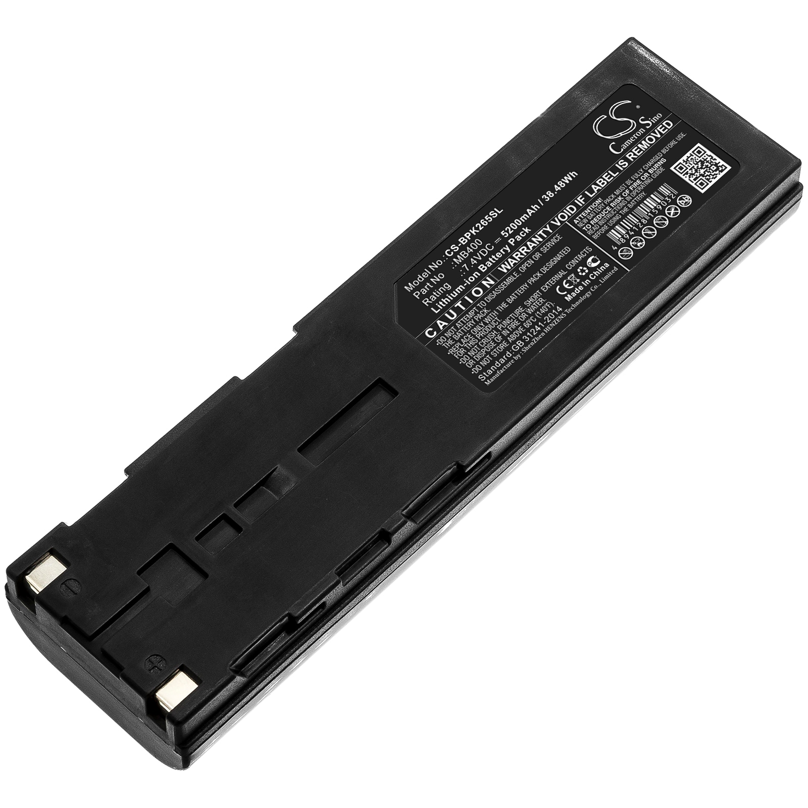 Batteri til test, undersøgelse, udstyr til BK Precision 2650A, 2652A, 2658A