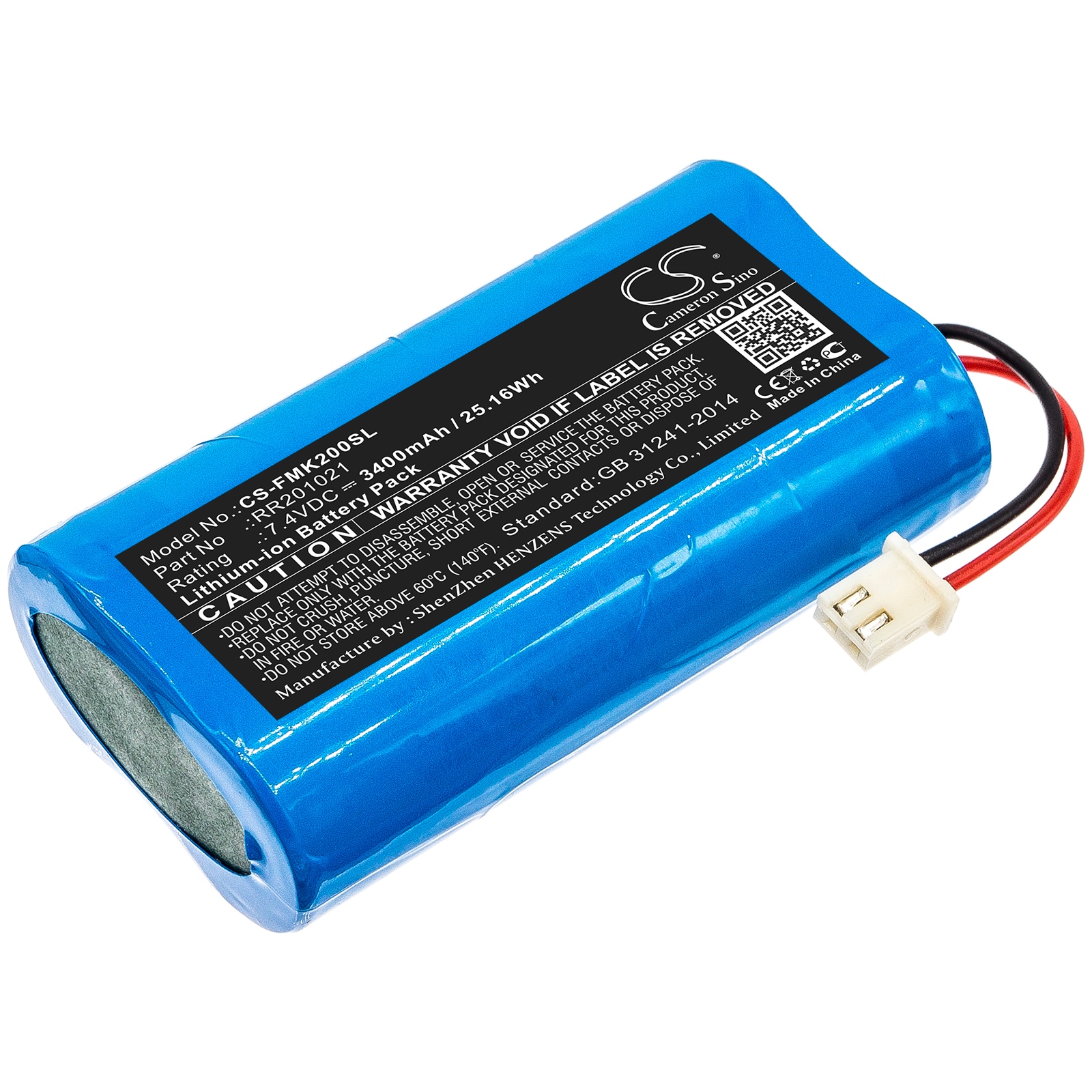 Batteri til test, undersøgelse, udstyr til Fusion Splicer Easy Splicer mk2
