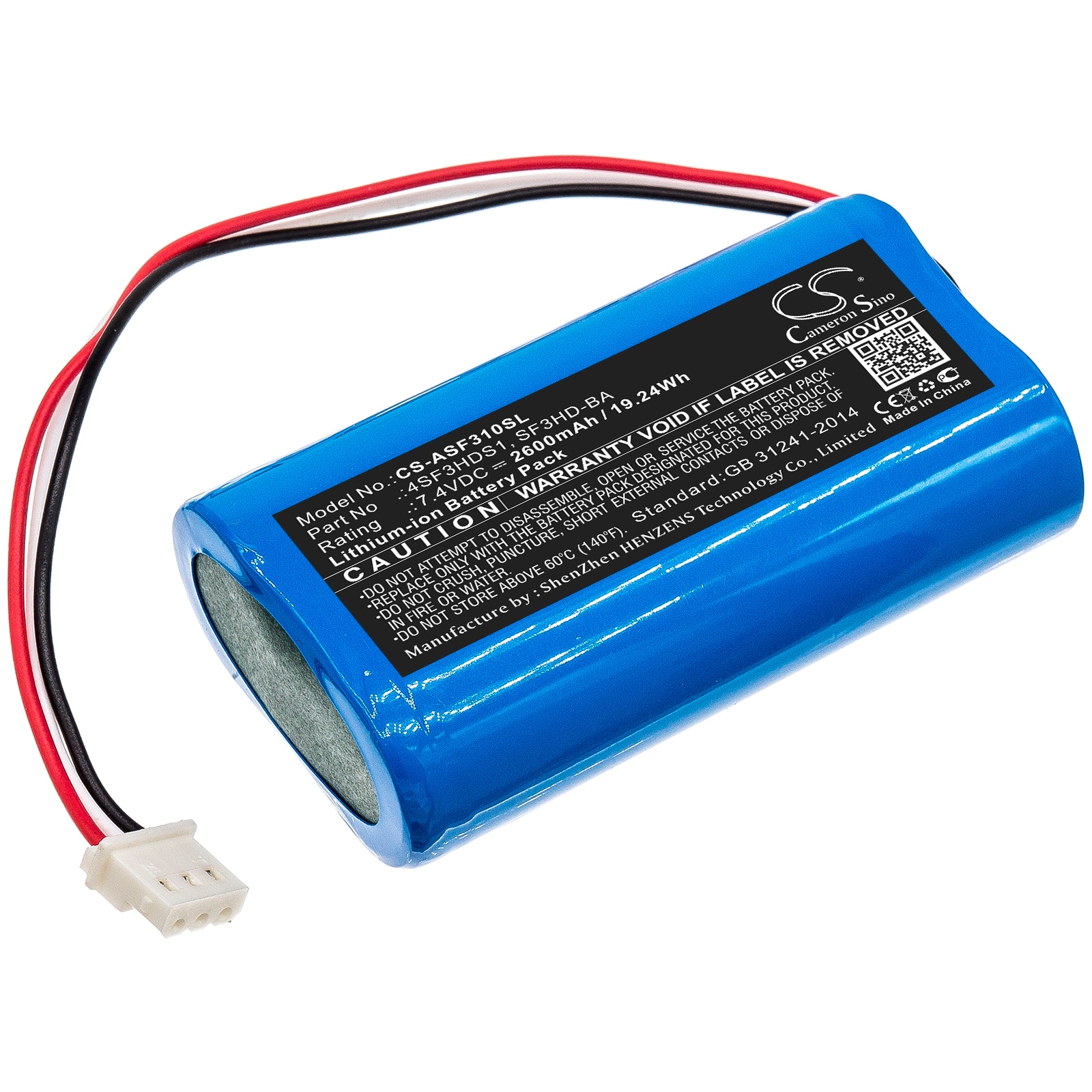 Batteri til test, undersøgelse, udstyr til ALPSAT Satfinder Spare Part 3HD